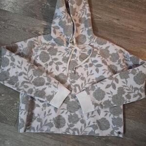 Calia Women's Grey and White Hoody